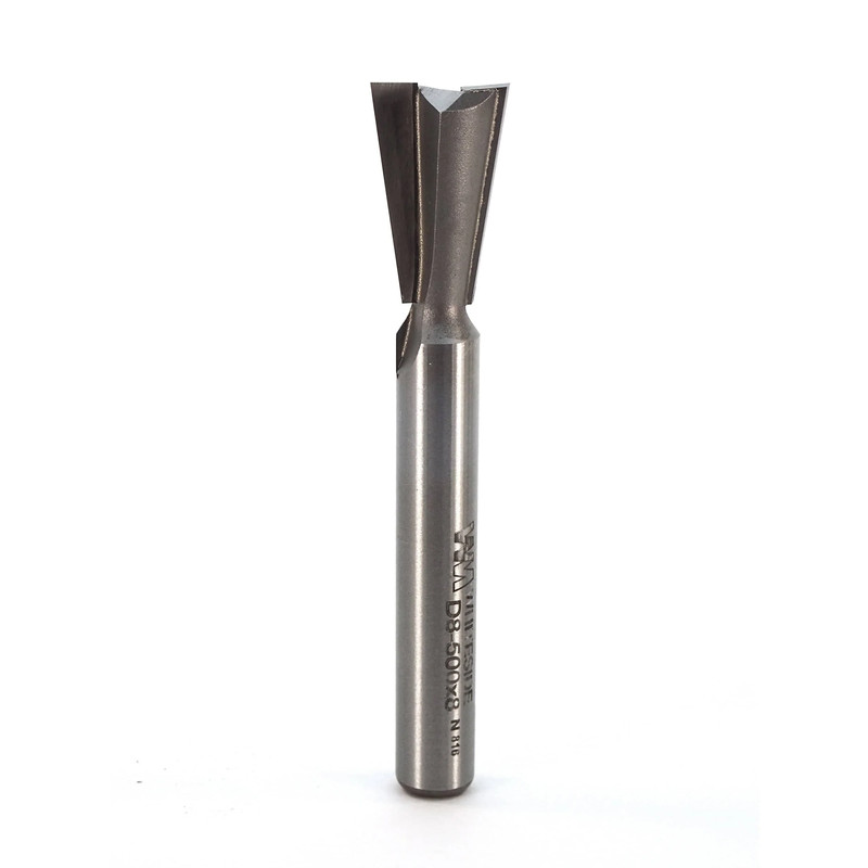 8° DOVETAIL BIT 8MM SH, 1/2"LD, 13/16"DOC